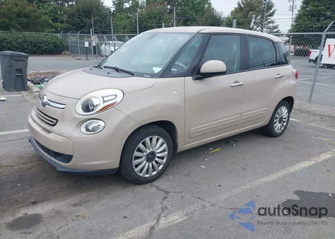 2014 Fiat 500L Easy из США, поврежденный, VIN ZFBCFABH1EZ012569